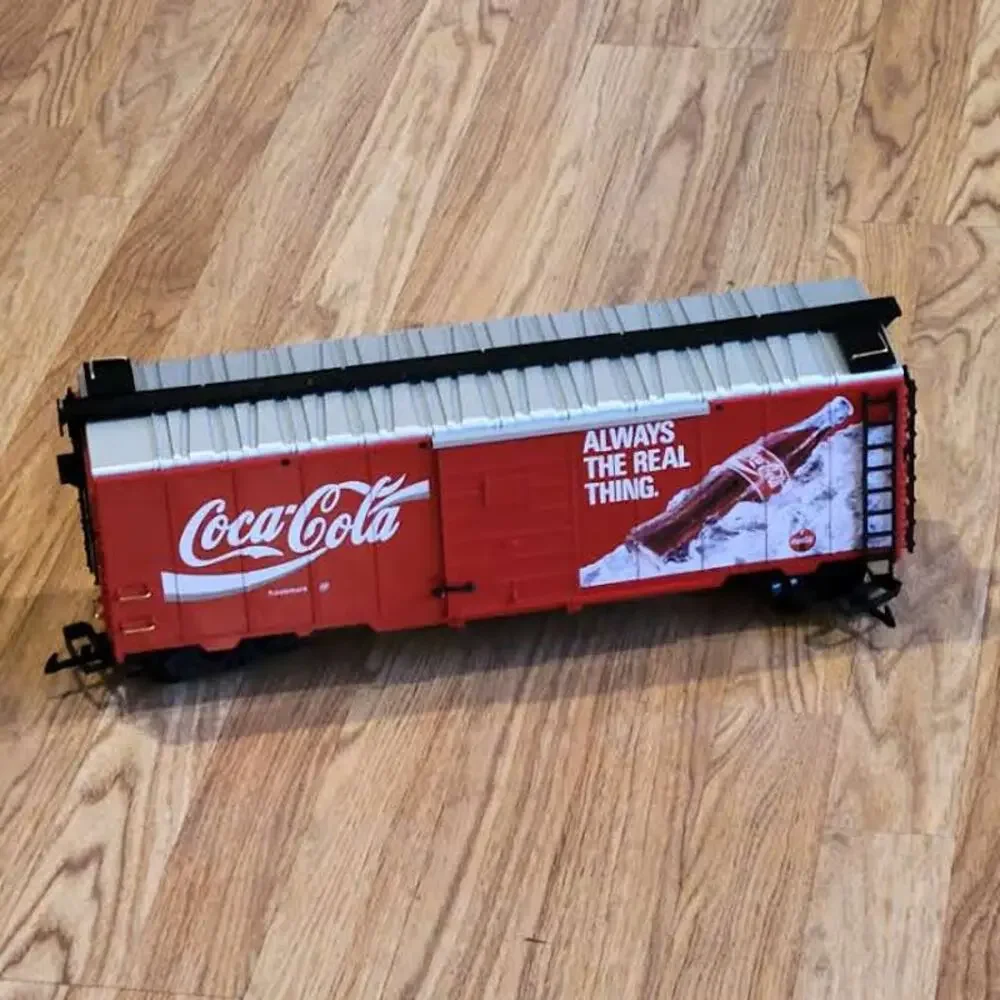 Vintage 1993  COCA COLA Box Car Train # 42911, G SCALE Made in Germany NEW